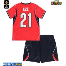 England Eberechi Eze #21 Auswärts Trikotsatz Kinder WM 2026 Kurzarm (+ Kurze Hosen)